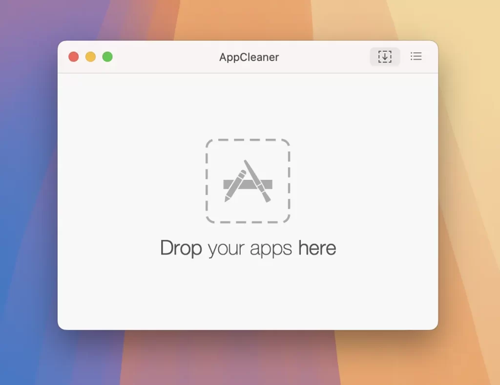 Drop your apps here