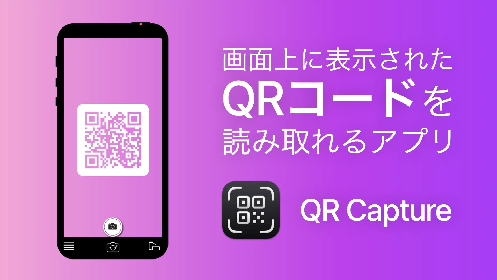 Mac で画面上の QR コードを読み取れるアプリ「QR Capture」